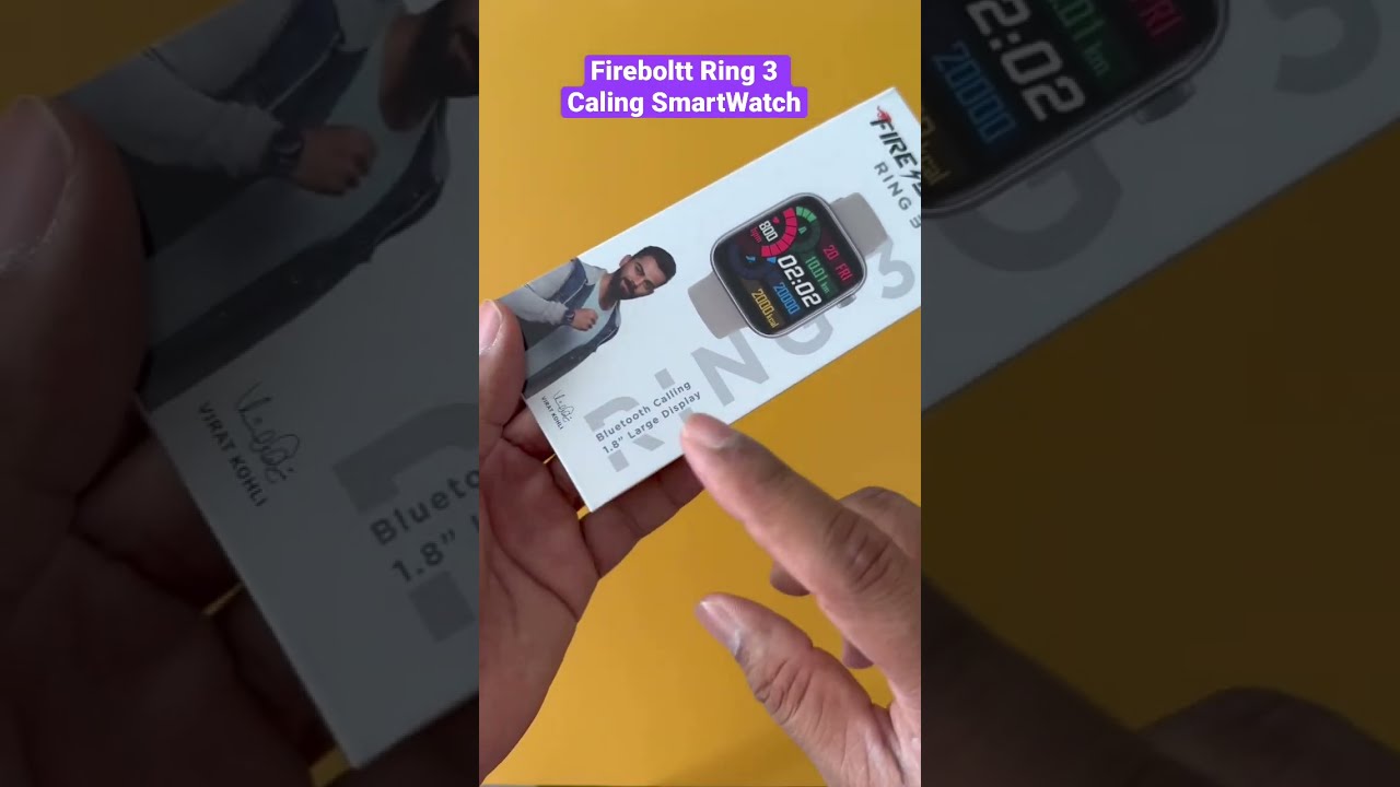 Fire boltt Ring 3 best calling smartwatch 