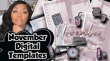 November Digital Planner Template || How to || MacBook Pro & Keynote || Diamond Education Hub