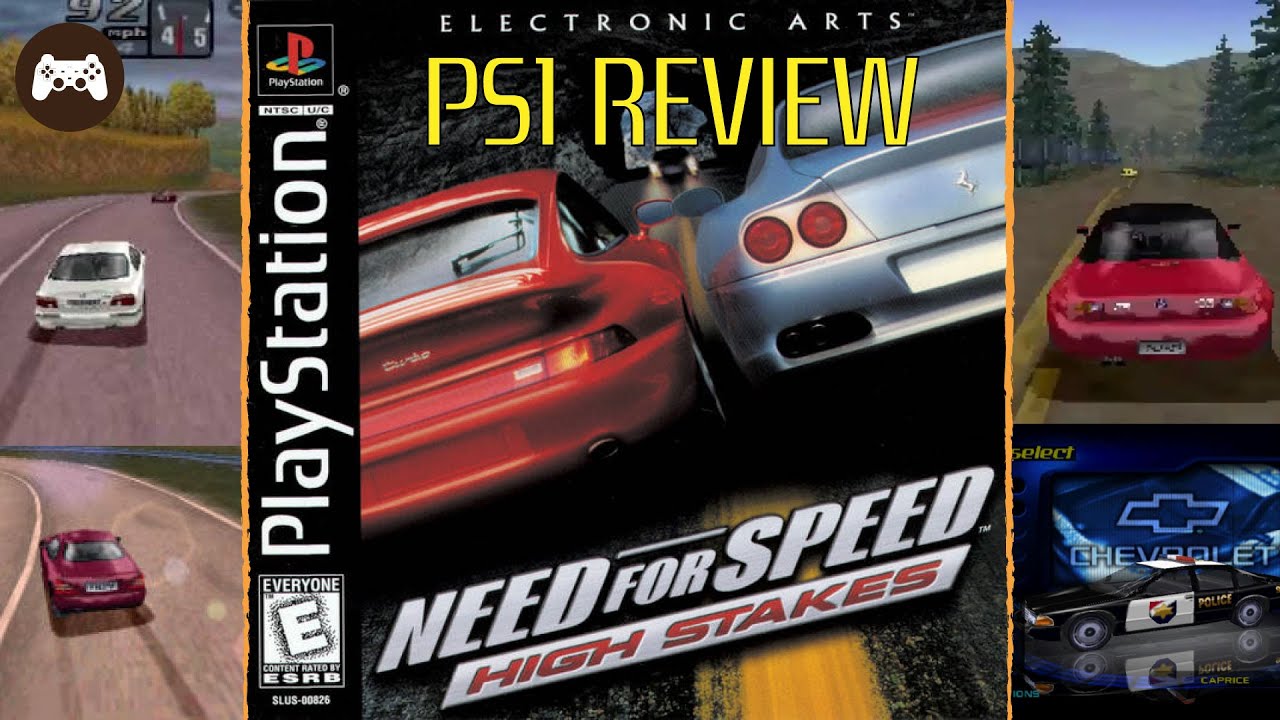 Need for Speed: High Stakes (Sony PlayStation 1, 1999) *COMPLETE*