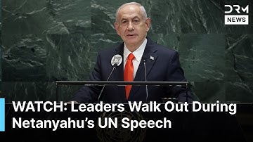 MUST WATCH: Leaders Walk Out During Netanyahu’s UN Speech Over Gaza Conflict at UN | AQ1B