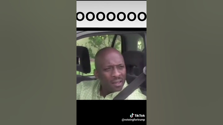 Do you know why I pulled you over TIkTok