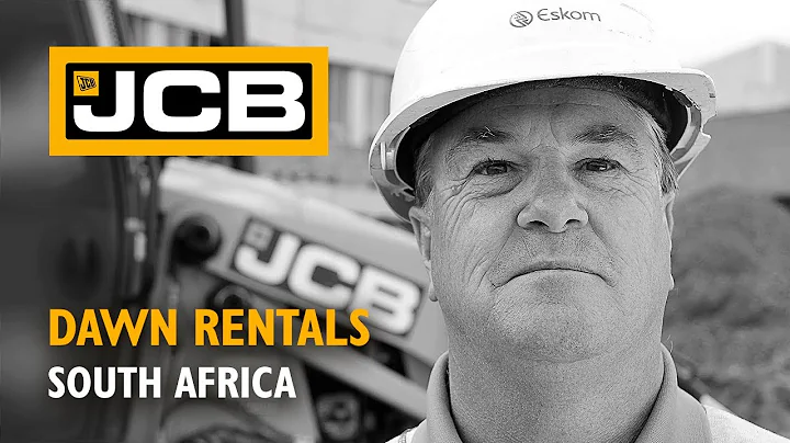 JCB at work for Dawn Rentals - South Africa