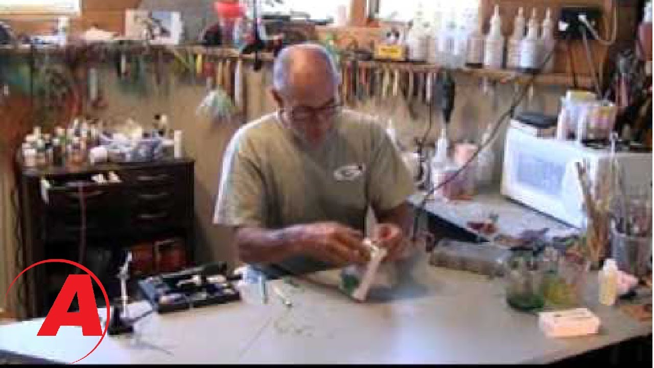How to make soft plastic fishing baits using Alumisol with Larry