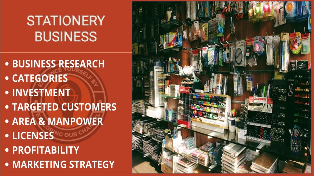 Stationery Store Start Your Own Small Business Stationery Shop