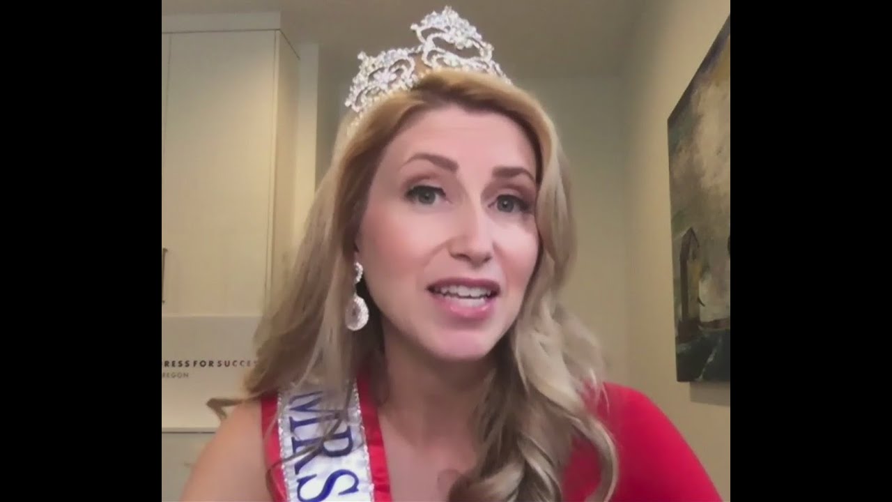 Mrs. Oregon America on mission to help women back on their feet 🥇 Own