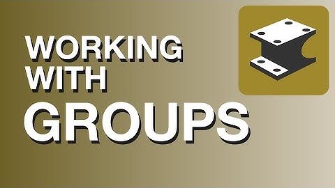 IRONCAD #006 - Working with "Groups"