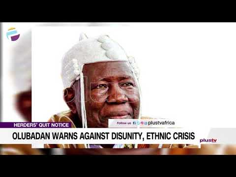 Olubadan Warns Against Disunity and Ethnic Crisis NEWS | NIGERIA