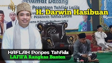 H Darwin Hasibuan Terbaru Tilawah Ponpes LAFIFA Penuh Ketenangan