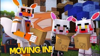 Moving in with lolbit! | Future Future Series | [Ep.1]  (Minecraft Fnaf Daycare)