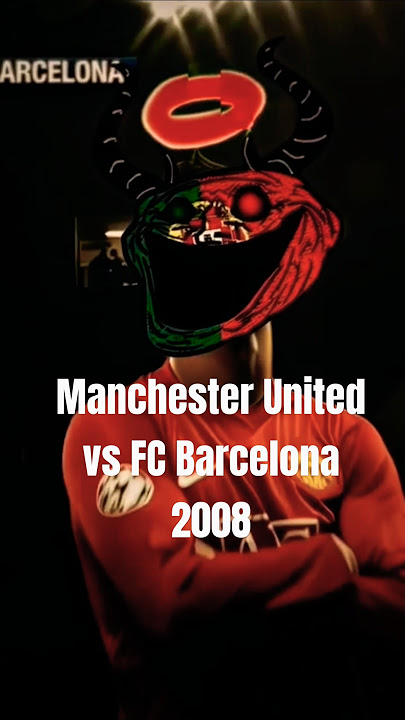 Manchester United vs FC Barcelona 2008 ⚽️ || #shorts