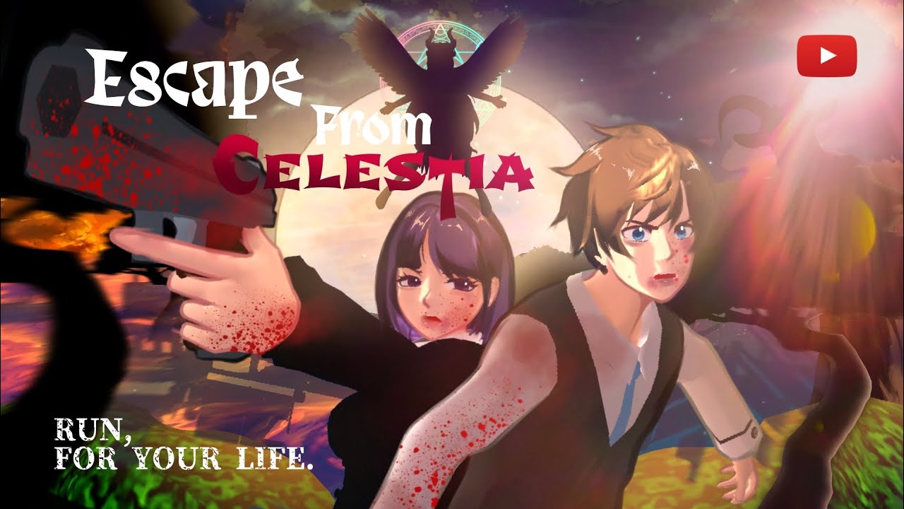 ESCAPE FROM CELESTIA - EP 01 || SAKURA SCHOOL SIMULATOR ||