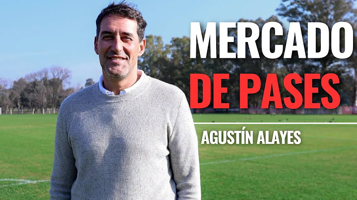 #Estudiantes AGUSTIN ALAYES HABLO DEL MERCADO DE PASES / COMPLETO