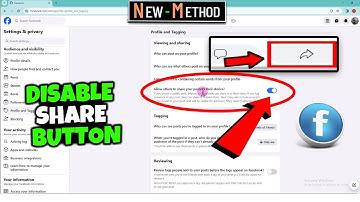 How to Disable the share button on Facebook in PC/Laptop 2025