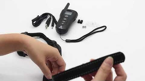 PATPET 320 | How to assemble the neck strap