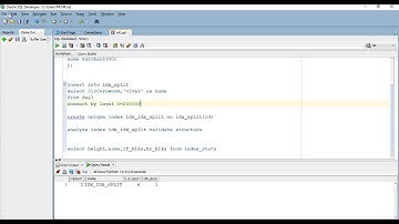 Splitting and Spawning in B- Tree Index : How Blocks are stored