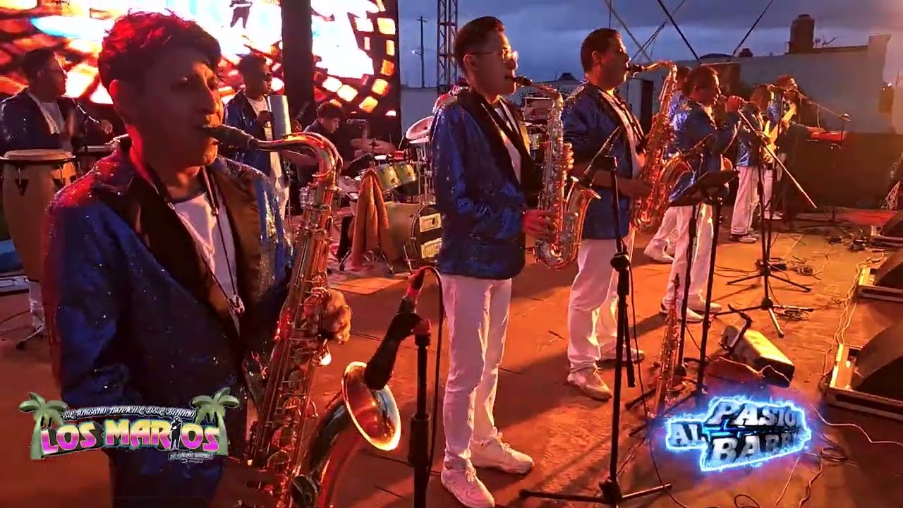 LOS MARIOS  PRESENTACION  EN VIVO 2025 SAN MATEO CUANALA