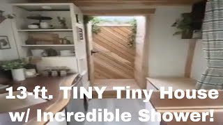 13-ft. Tiny House w/ Incredible Shower... FOR SALE, $35k, Built by Comak Tiny Homes 13-ft. Tiny House w/ Incredible Shower... FOR SALE, $35k, Built by Comak Tiny Homes