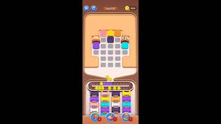 Yarn Rush: Color Sort level 61 Gameplay walkthrough solutions