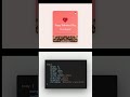 "I Made a Valentine's Day Card Using Just HTML & CSS 💖" #Shorts #Coding