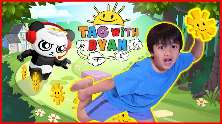 Ryan Plays Tag with Ryan Game on iPad with Mommy! ...