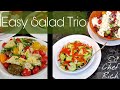 3 Super Easy Spring Time Salads /Vegan/ Gluten Free