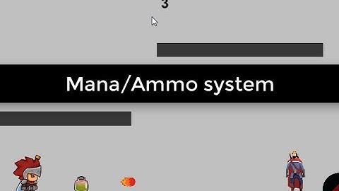 How to make Mana / Ammo system in unity | Pickups Included (unity tutorial)