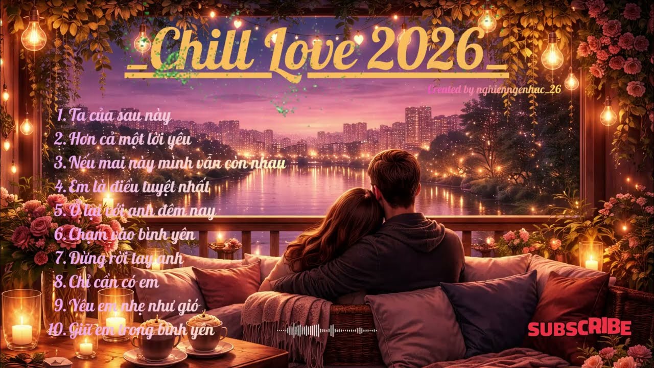 Chill Love 2026 💛 Nhạc Yêu Nhẹ Nhàng Nghe Là Nghiện