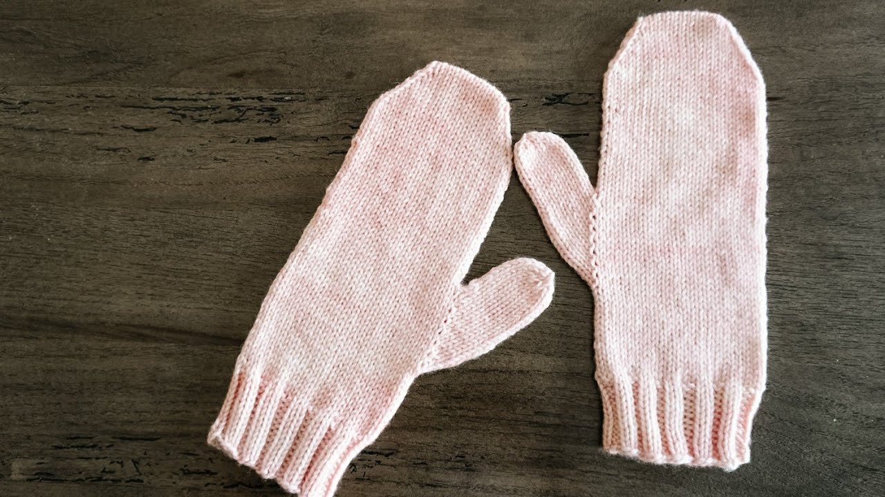 How to Knit Simple Mittens | Megan Brightwood