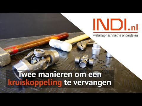 Twee manieren om een kruiskoppeling te vervangen