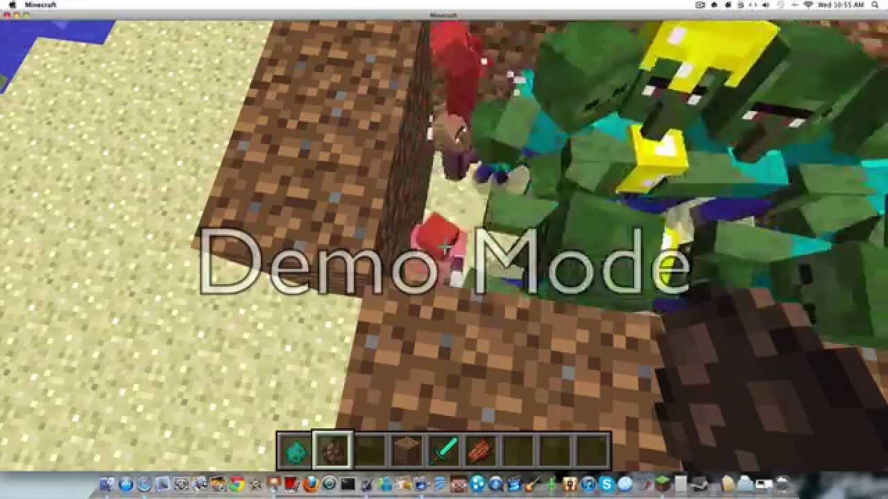 Minecraft How To Make Baby Zombie Villagers YouTube
