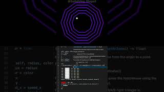 Learning to Code from Brainrot VII #python #coding #tutorial #bouncingballs #adhd #amsr #satisfying