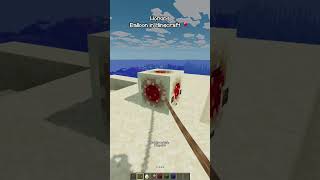 Working Balloon in MINECRAFT (NO MODS) #shorts #minecraft
