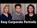 Simple Corporate Portraits - What To Charge And How To Light