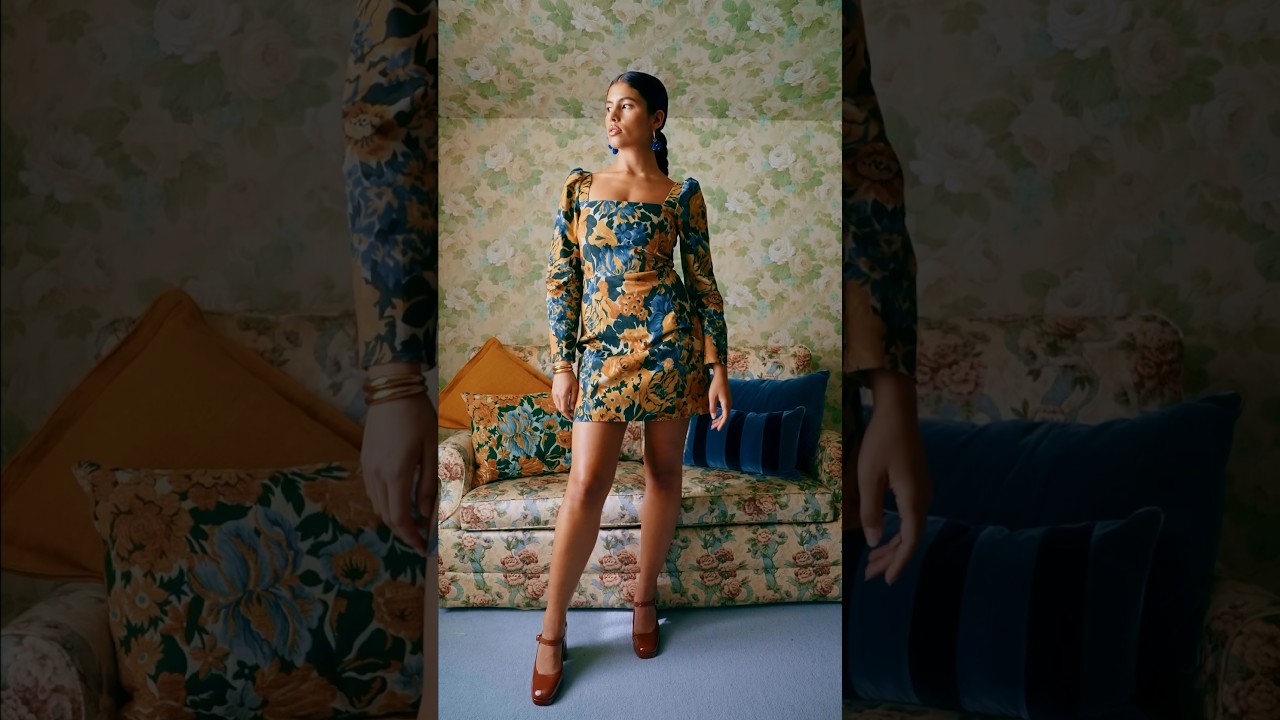 Winter LookBook 2023 | Floral print for winter outfit 🌼