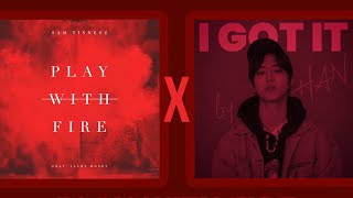 play with fire x i got it mashup - Sam Tinnesz x Han Jisung Resimi