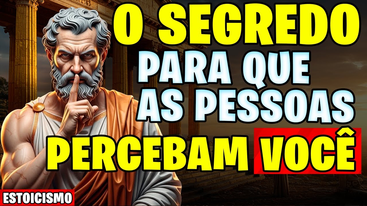 Faça Isso em Silêncio e as Pessoas Vão Te Admirar (Lição Estoica) | Estoicismo