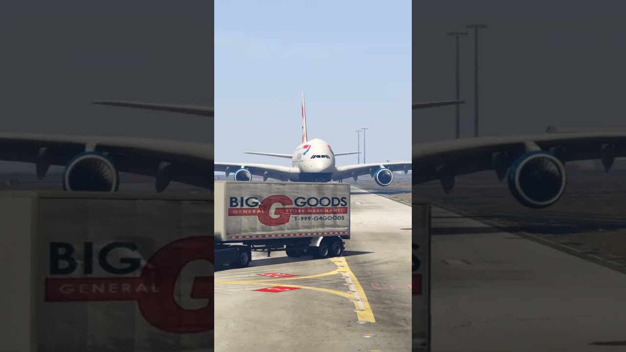 Communication Failure Leads to Runway Chaos | GTA V