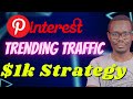 How to find trending pins for easy traffic  pinterest affiliate marketing