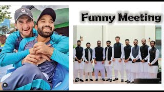 Funny Cricket 🏏💚 Azam .Rizwan - Ul - Haq Ali Rauf Dubbing🤣