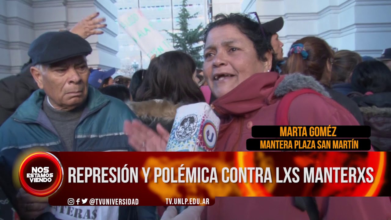 universidad nacional de la plata brasileiros #NEV | REPRESIÓN Y POLÉMICA CONTRA LXS MANTERXS