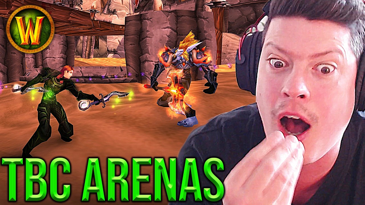 Doing The First 3v3 ARENAS of TBC ! WoW Classic PvP Highlights