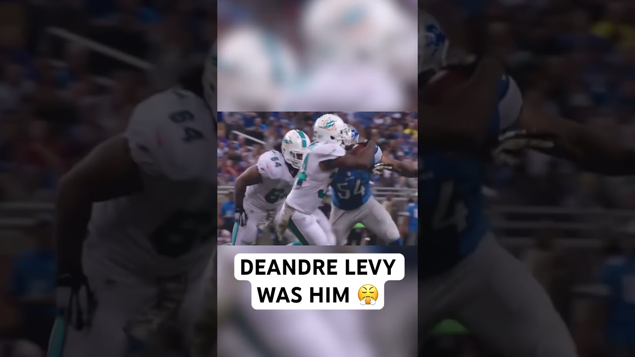 ДеАндре Леви был настоящим зверем для команды «Детройт Лайонс». 