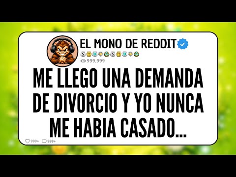 I received divorce papers… and I was never married…