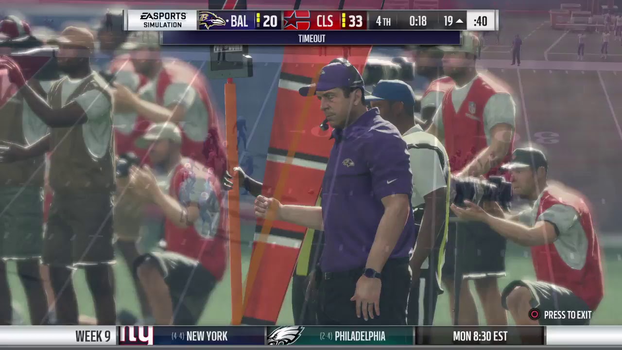 Madden 18 Columbus Caps vs Ravens YouTube