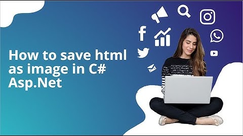 How to save html as image in C# Asp.Net