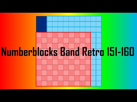 Numberblocks Band Retro 151-160