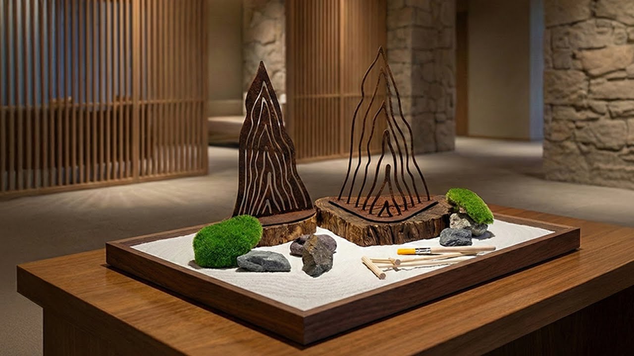 Gosansu Zen Garden | A Calm Garden Inspired by Korean Mountains