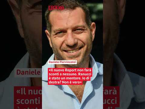 Video Daniele Piervincenzi: «Il nuovo Report non farà sconti a nessuno. Ranucci è stato un mentore»