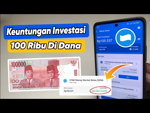 Keuntungan Investasi 100 Ribu di Aplikasi DANA! 