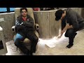 HOW A REAL MAN CLEANS UP A SPILL